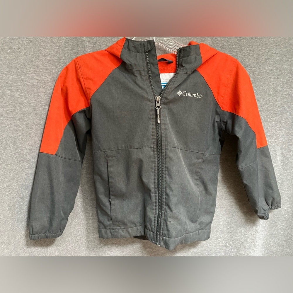 Kids' Columbia Jacket - Size XXS 4-5 - Fleece lined w/ hood & pockets